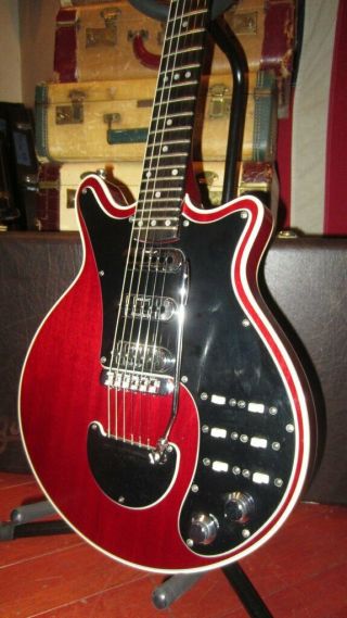 1993 Guild Bm01 Brian May Signature Electric Guitar W/ Case Rare