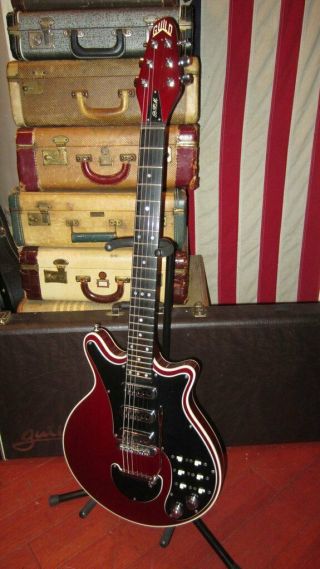 1993 Guild BM01 Brian May Signature Electric Guitar w/ Case Rare 2