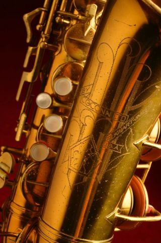 Vintage 1934 Conn 6m Transitional Alto Saxophone - Ny Neck & Lacquer