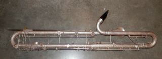 Vintage Leblanc Paperclip BBb Contrabass Clarinet Low D SN 187 3
