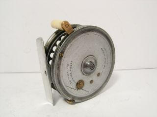 Vintage Hardy Silex 3 ¼ " No 2 Casting Fly Fishing Reel - Retaining Very Well