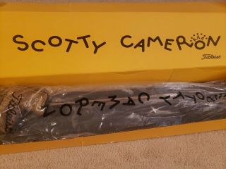 In Bag Scotty Cameron Teryllium Ten Limited Edition Putter Rare
