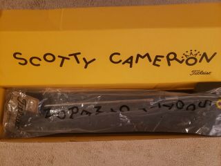 in Bag Scotty Cameron Teryllium Ten Limited Edition Putter RARE 5