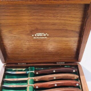 Vintage CUTCO 8 - Knife Set of Steak Knives - 4
