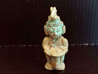 Rare Pre - Columbian Tumbaga Gold Figure