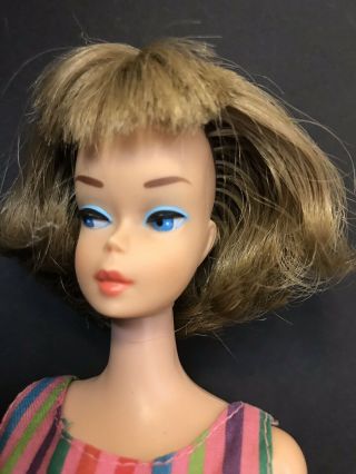 Vintage Long Haired American Girl Barbie Makeup And Full Hair