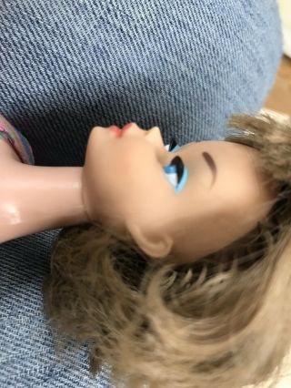 Vintage long haired American Girl Barbie Makeup And Full Hair 4