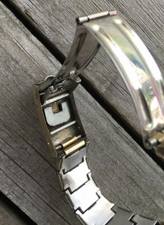 1973 Pulsar P3 Time Computer LED Watch Wristwatch 14k Gold Filled 11