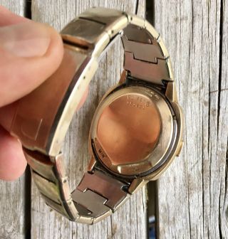 1973 Pulsar P3 Time Computer LED Watch Wristwatch 14k Gold Filled 7