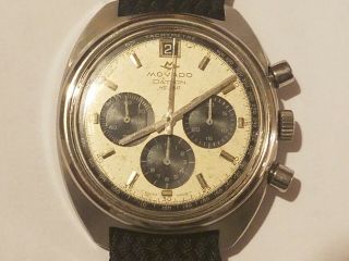 Vintage Movado Zenith El Primero Datron Sub Sea Panda Chronograph Hs - 360 Watch