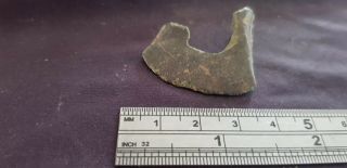 Exceedingly rare bronze age axe head part.  L115y 4