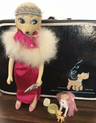 Peteena Poodle Doll /6 Hasbro 1966 Orig.  Outfit/9 Extra Outfit & Accessories 5