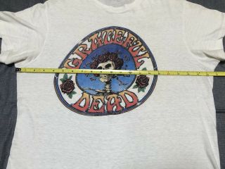 Grateful dead t shirt vintage 1970’s Jerry Garcia Bob Weir By Hanes 8