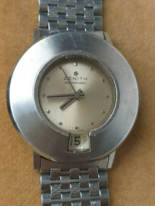 Rare Vintage Zenith Automatic Cal 2542 Pc Ref: 620a490