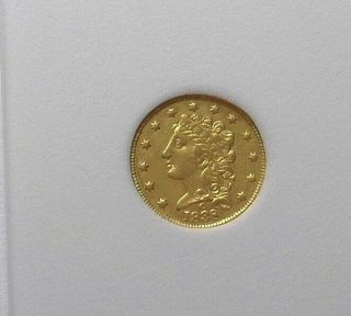 1838 - C Classic Head $2.  5 Gold About Uncirculated Very Rare Only 7,  880 Minted