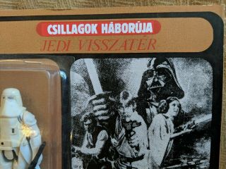 VINTAGE STAR WARS Csillagok Haboruja Jedi Visszater Hungarian Bootleg MIC 12