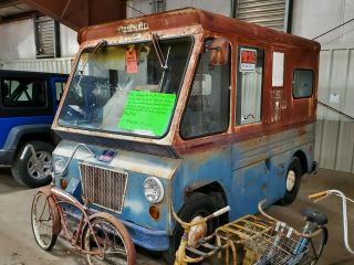 1963 Studebaker 8e5 Us Mail Truck Zip Van Step Van Ice Cream Truck