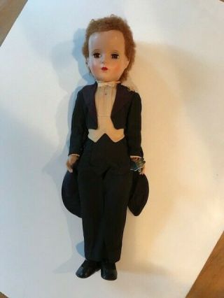 Madame Alexander Vintage Bridegroom Doll,  Circa 1953 With Shamrock Tag