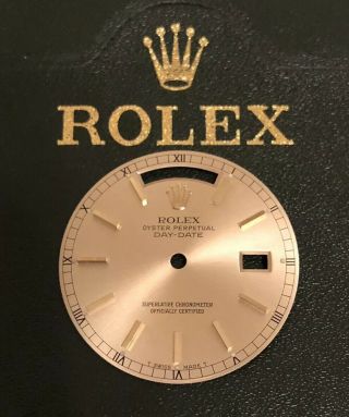 Rolex Vintage Champagne Index Dial Day Date President T Swiss Made T 18038 18238
