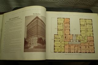 rare antique old Architecture book Loose Leaf Album of York Apartment Houses 5