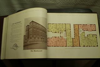 rare antique old Architecture book Loose Leaf Album of York Apartment Houses 6