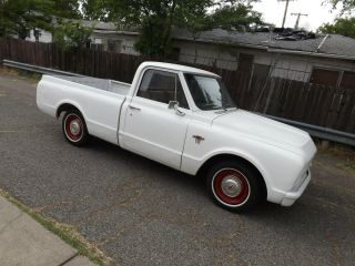 1967 Chevrolet C - 10 Rare Short Bed Fleetside Small Back Window 9