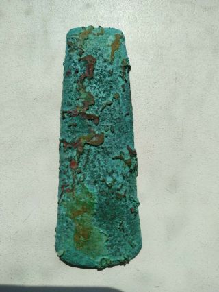 Ancient Bronze Early Celtic Axe 2