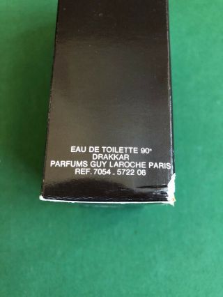 Vintage Drakkar Guy LaRoche Paris Eau De Toilette 115 ml Box Full 7