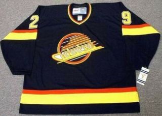 GINO ODJICK Vancouver Canucks 1994 CCM Vintage Throwback NHL Hockey Jersey 2