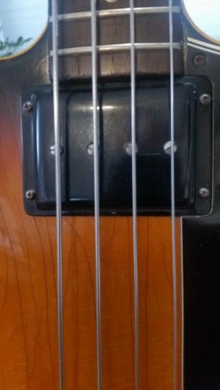 Vintage 1961 Gibson EB - 2 Electric Bass Guitar with case. 6