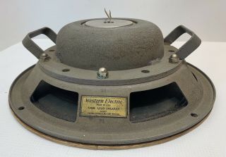 Western Electric 728 - B Speaker 12.  5” Vintage 3