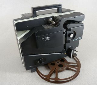 Vintage Elmo Cl - 16 16mm Sound Film Projector W Takeup Reel