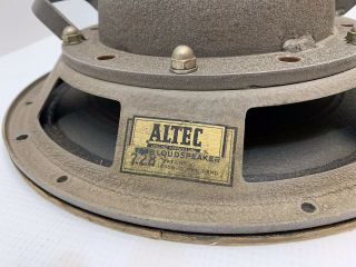 Western Electric Altec 728 b Speaker 12.  5 Vintage 2