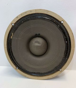 Western Electric Altec 728 b Speaker 12.  5 Vintage 6