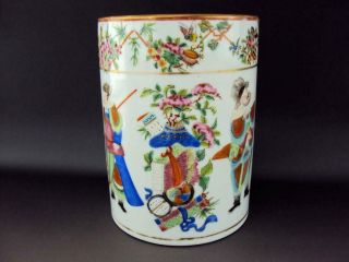 Impressive LARGE Chinese Antiques Porcelain Oriental Famille Rose Pot Vase 2