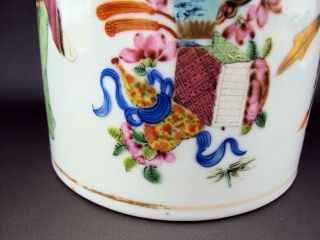 Impressive LARGE Chinese Antiques Porcelain Oriental Famille Rose Pot Vase 9