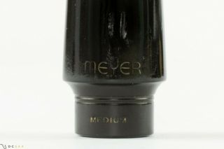 Vintage Meyer Bros York 6 Alto Saxophone Mouthpiece,  Medium Chamber 2