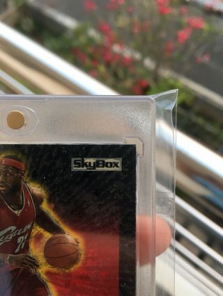 2008 - 09 UD Skybox Metal Universe Precious Metal Gems LeBron James PMG /50 RARE 5