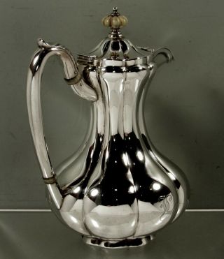 Howard & Co.  Sterling Coffee Pot Made 1906