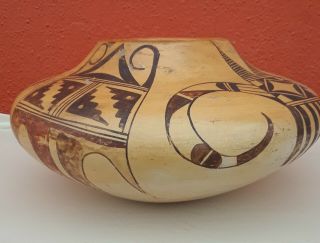 Vintage Native American Pueblo Pottery Bowls - Set of 2 - Hopi? 3