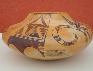 Vintage Native American Pueblo Pottery Bowls - Set of 2 - Hopi? 5