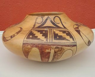 Vintage Native American Pueblo Pottery Bowls - Set of 2 - Hopi? 6
