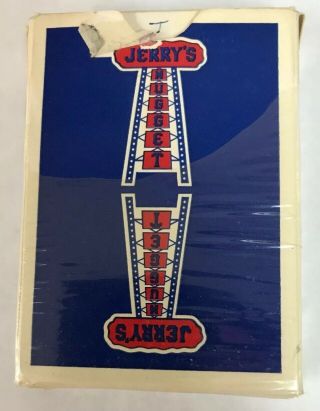 Authentic Jerry’s Nuggets Playing Cards Vintage Deck Virtuoso Fontaines Rare 4