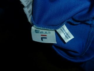 BNWT Vintage OG NOS US42 XL Fila Bj Borg Mk2 French Blue Tracksuit 80s Casuals 10