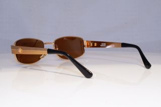 GIANNI VERSACE Mens Vintage 1990 Designer Sunglasses Gold X34 30 20064 NOS 7
