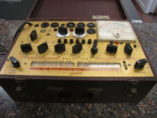 Vintage Hickok Model 800 Tube Transistor tester - 6