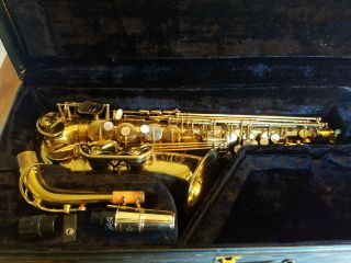 Vintage 1977 Selmer Mark Vii Alto Saxophone With Case And More Made In France