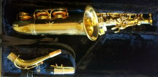Vintage 1977 Selmer Mark VII Alto Saxophone With Case and More Made in France 3