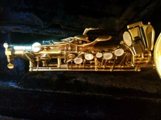 Vintage 1977 Selmer Mark VII Alto Saxophone With Case and More Made in France 9