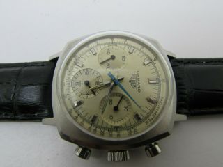 Vintage Heuer Camaro 3 Chronograph Wind Cal 7736 Men Watch 3